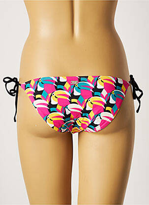 Bas de maillot de bain imprimé fantaisie culotte rose CHERRY BEACH femme