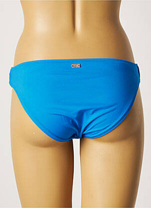 Bas de maillot de bain micro fibres culotte bleu CHERRY BEACH femme