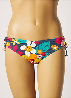 Bas de maillot de bain imprimé fleurs culotte rose CHERRY BEACH femme