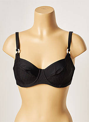 Haut de maillot de bain stretch noir BESTFORM femme