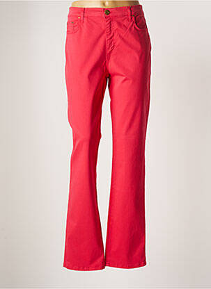 Pantalon chino rose CRN-F3 pour femme