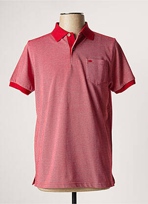 Polo rouge BROWN JURY pour homme