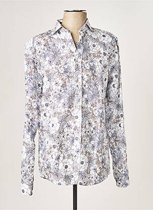 Chemise manches longues bleu CARLOS CORDOBA pour homme