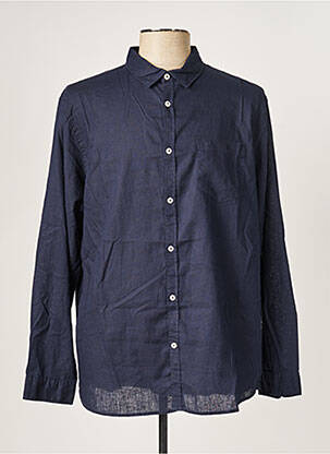 Chemise manches longues bleu TIBET pour homme