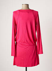 Robe courte rose CKS pour femme seconde vue