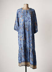 Robe longue bleu CREAM pour femme seconde vue