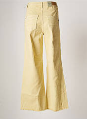 Jeans coupe large jaune CREAM pour femme seconde vue
