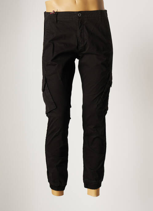 Pantalon 7/8 noir TEDDY SMITH pour homme