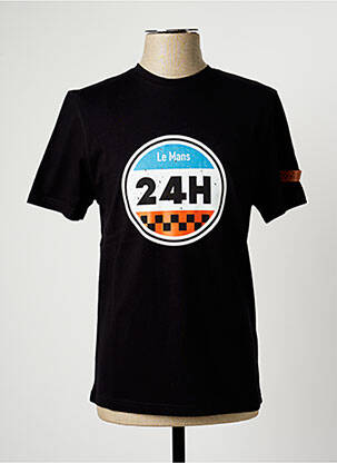 T-shirt noir 24H LE MANS pour homme
