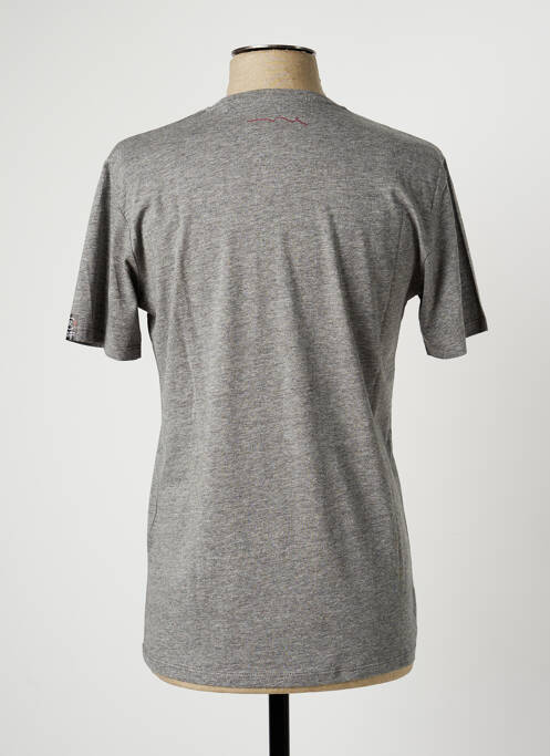 T-shirt gris TEDDY SMITH pour homme