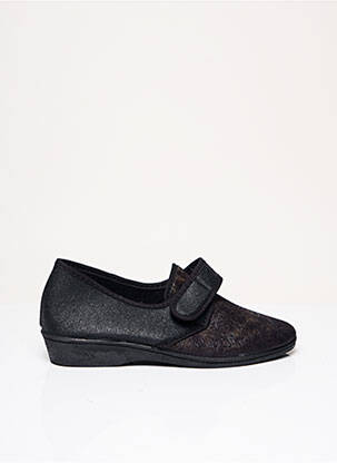 Chaussons/Pantoufles noir KOOMAC pour femme