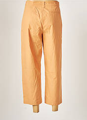 Pantalon droit orange MANILA GRACE pour femme seconde vue