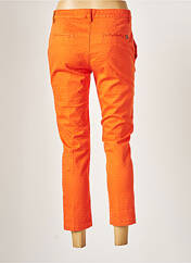Pantalon droit orange MANILA GRACE pour femme seconde vue