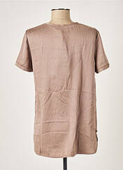 T-shirt marron MANILA GRACE pour femme seconde vue