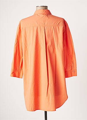 Tunique manches longues col chemisier orange BETTY BARCLAY femme