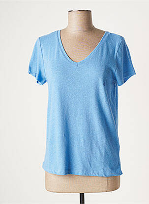 T-shirt bleu LE PETIT BAIGNEUR pour femme