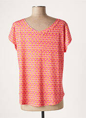 T-shirt orange TINTA STYLE pour femme seconde vue