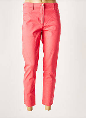 Pantalon 7/8 stretch taille normale rose BETTY BARCLAY femme