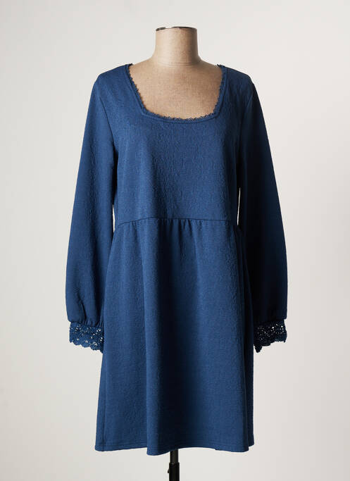 Robe courte bleu SEASON pour femme
