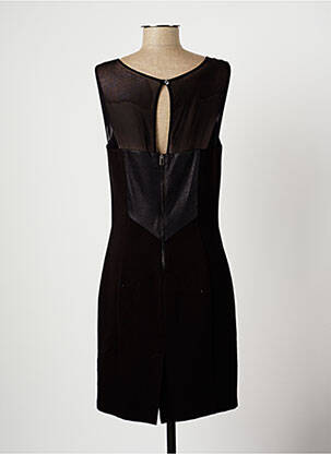 Robe mi-longue sans manche sans manche noir DIAMBRE femme