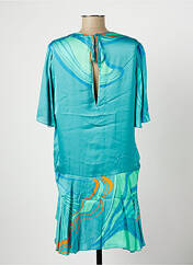 Robe mi-longue bleu TWISTER pour femme seconde vue