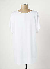 T-shirt blanc ELEONORA AMADEI pour femme seconde vue