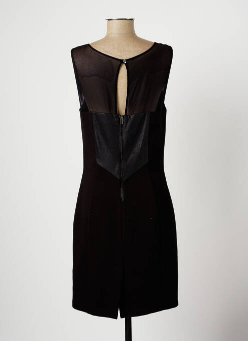 Robe mi-longue noir DIAMBRE pour femme