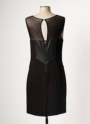 Robe mi-longue sans manche sans manche noir DIAMBRE femme