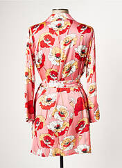 Veste kimono rose ELEONORA AMADEI pour femme seconde vue