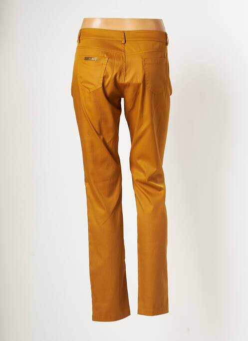 Pantalon droit marron BLEU BLANC ROUGE pour femme