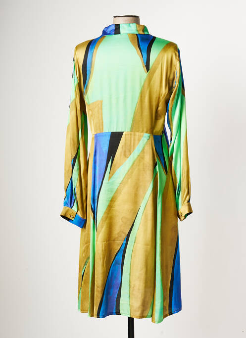 Robe mi-longue bleu TWISTER pour femme