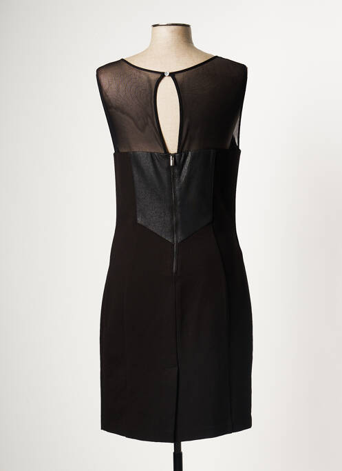 Robe mi-longue noir DIAMBRE pour femme