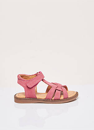 Sandales/Nu pieds rose BISGAARD pour fille