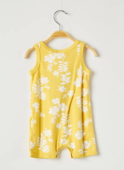 Combishort jaune PETIT BATEAU fille