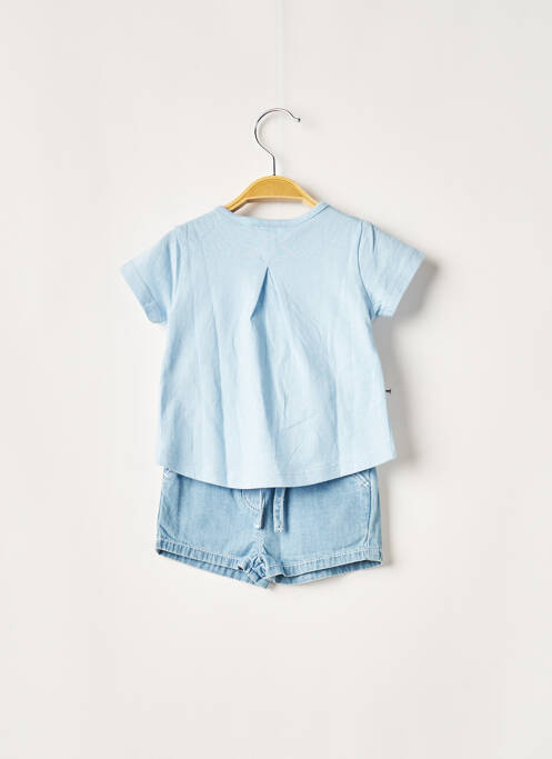 Ensemble short bleu BOBOLI fille