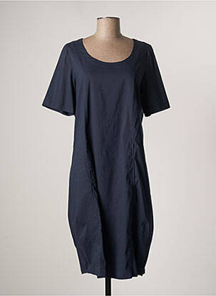 Robe mi-longue bleu VETONO pour femme