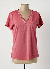 T-shirt rose FRED SABATIER pour femme seconde vue