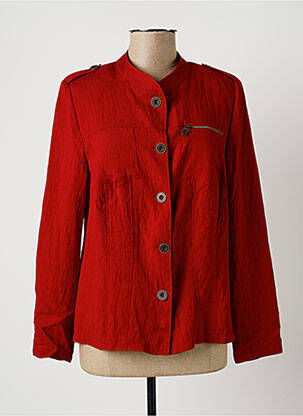 Veste casual rouge BARBARA LEBEK pour femme