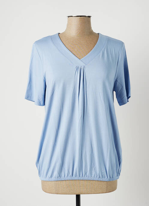 T-shirt bleu BARBARA LEBEK pour femme