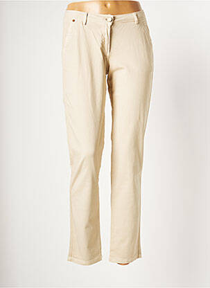 Pantalon chino beige #RED/LEGEND pour femme