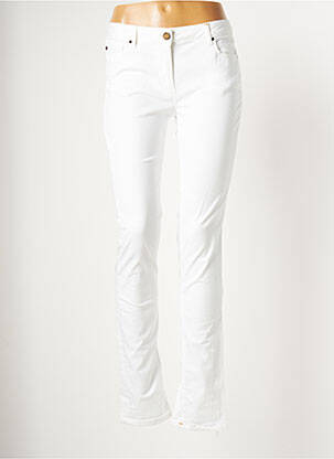Pantalon slim blanc #RED/LEGEND pour femme