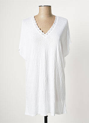 T-shirt blanc ALLEN & JO pour femme