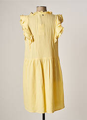 Robe courte jaune DEELUXE pour femme seconde vue