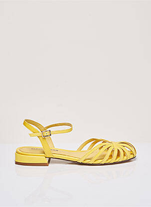 Sandales/Nu pieds jaune ELVIO ZANON pour femme