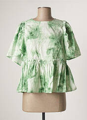 Blouse vert PIECES pour femme seconde vue