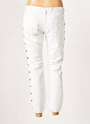Pantalon 7/8 blanc BERENICE pour femme seconde vue