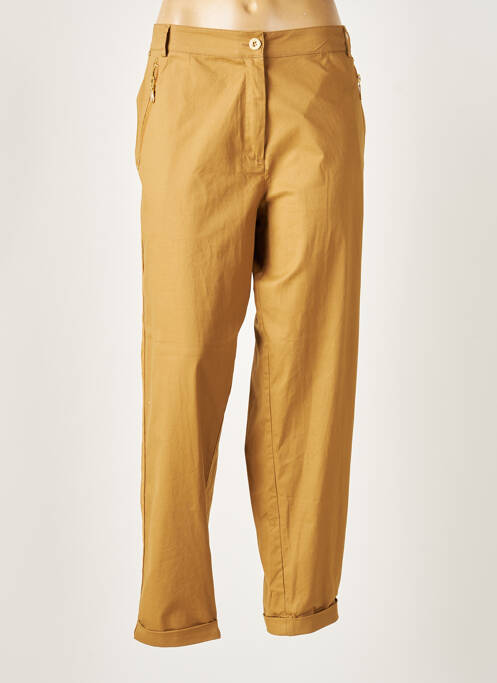Pantalon droit beige 7 SEASONS pour femme