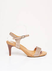 Sandales/Nu pieds beige BELLA STORIA pour femme seconde vue