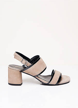 Sandales/Nu pieds gris BELLA STORIA pour femme