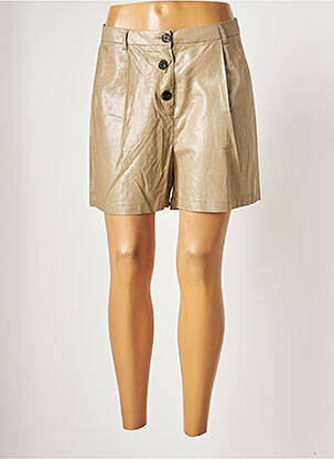 Short coupe droite beige VERO MODA femme